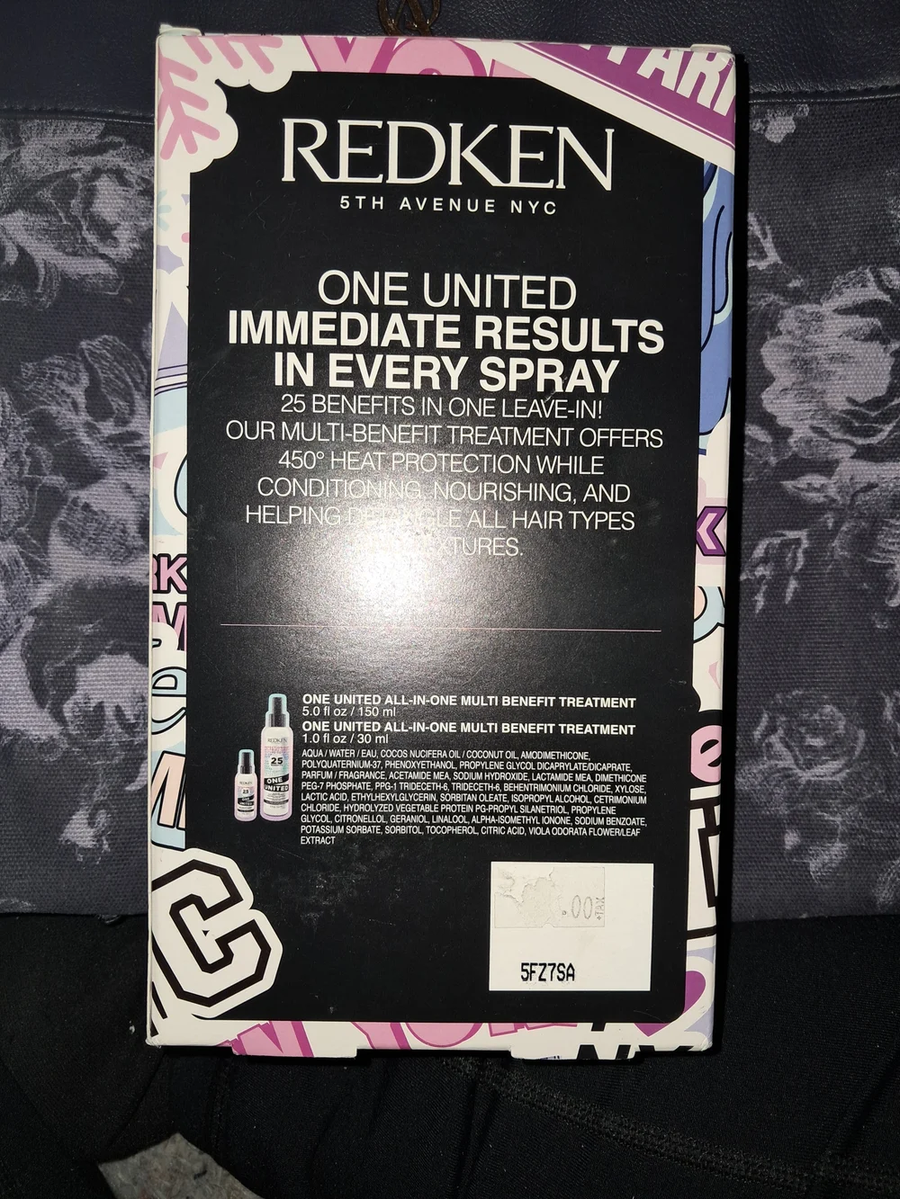Redken One United Multi-Benefit Spray - Pink, White, Black
